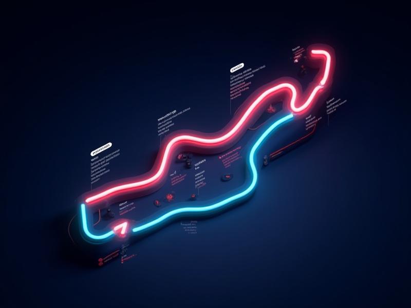 Infographic illustrating the eco-friendly lifecycle of an LED neon sign, from initial materials to energy usage and recycling